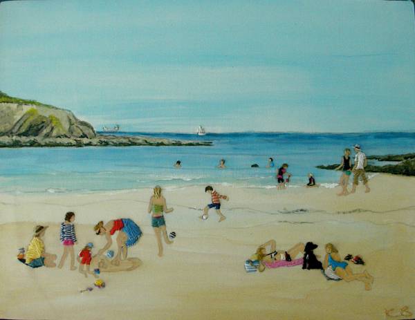 - on Mixed Media, Painting by Kim Bentley, measuring 16 x 21 cm (H x W) framed at 33 x 39 cm £565